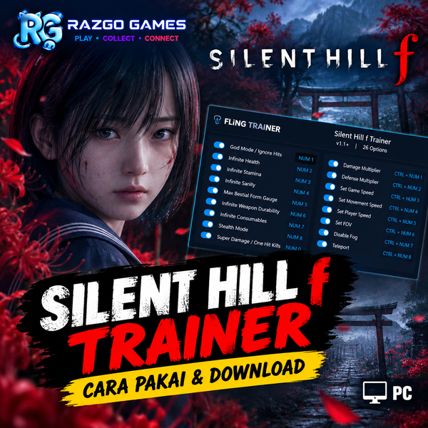 silent-hill-f-trainer-cheat-dan-cara-pakai